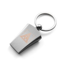 Custom metal whistle key chain with logo